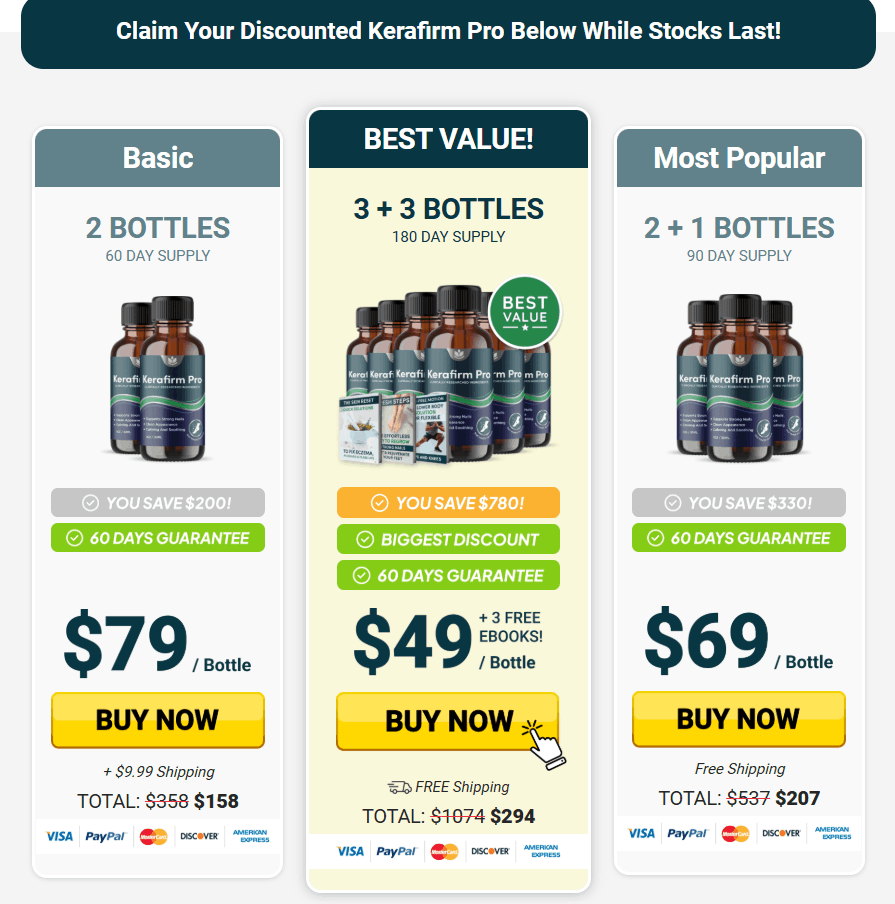 Kerafirm Pro - Limited time special pricing